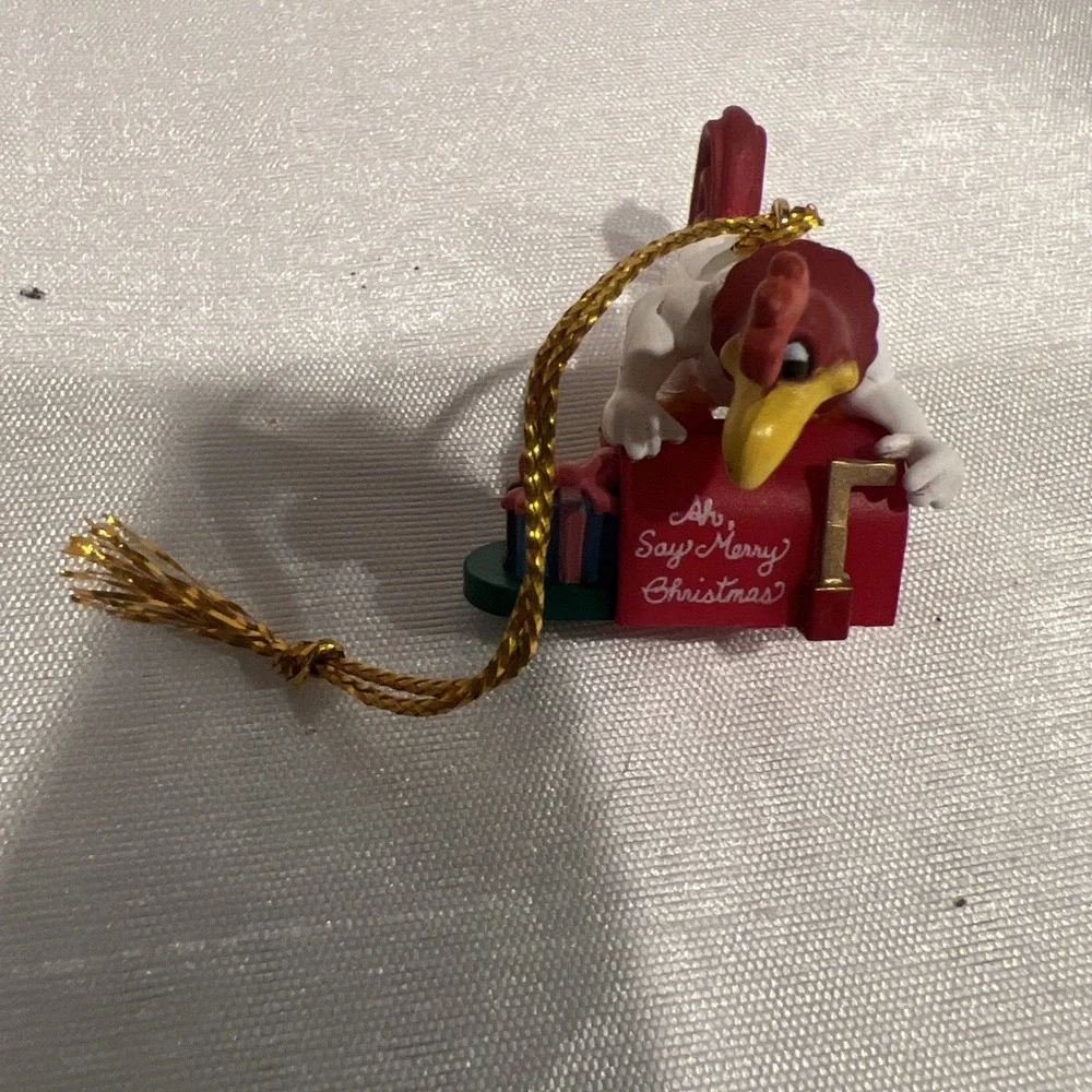 Vtg- 9 Mini Looney Tunes Warner‎ bros Ornaments Tweety, Tas, Fudd, Pepe,Yosemite